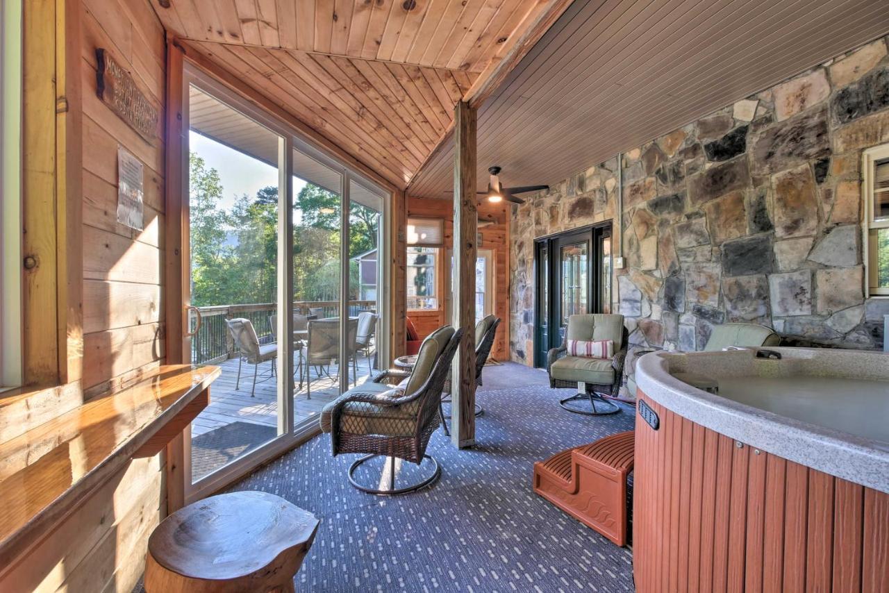Tenn River Cabin With Hot Tub - 10 Mi To Чатануга Екстериор снимка